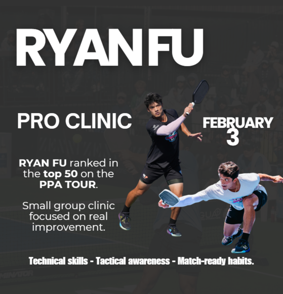 Ryan Fu Clinics - Ryan Fu - Pro Clinic: EXHIBITION MATCH