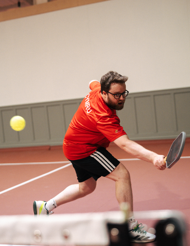 Pickleball induction session